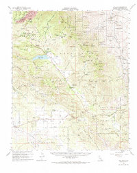 Download a high-resolution, GPS-compatible USGS topo map for Idyllwild, CA (1967 edition)