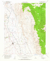 Download a high-resolution, GPS-compatible USGS topo map for Independence, CA (1962 edition)