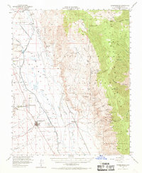 Download a high-resolution, GPS-compatible USGS topo map for Independence, CA (1969 edition)