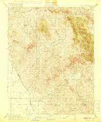 preview thumbnail of historical topo map of Mariposa County, CA in 1920
