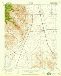 Download a high-resolution, GPS-compatible USGS topo map for Inyokern, CA (1958 edition)