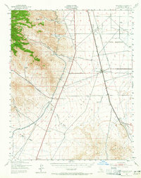 Download a high-resolution, GPS-compatible USGS topo map for Inyokern, CA (1965 edition)