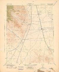 Download a high-resolution, GPS-compatible USGS topo map for Inyokern, CA (1943 edition)