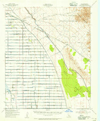 Download a high-resolution, GPS-compatible USGS topo map for Iris, CA (1956 edition)