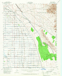 Download a high-resolution, GPS-compatible USGS topo map for Iris, CA (1967 edition)