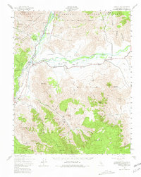 Download a high-resolution, GPS-compatible USGS topo map for Isabella Dam, CA (1981 edition)