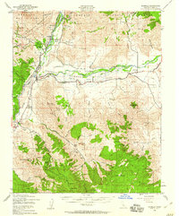 Download a high-resolution, GPS-compatible USGS topo map for Isabella, CA (1960 edition)