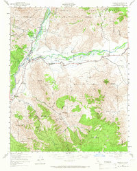 Download a high-resolution, GPS-compatible USGS topo map for Isabella, CA (1966 edition)