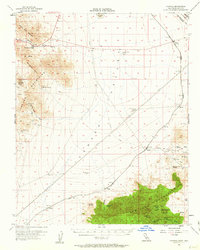 Download a high-resolution, GPS-compatible USGS topo map for Ivanpah, CA (1963 edition)