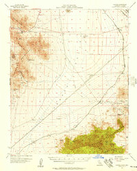 Download a high-resolution, GPS-compatible USGS topo map for Ivanpah, CA (1957 edition)