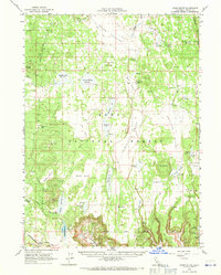 Download a high-resolution, GPS-compatible USGS topo map for Jacks Butte, CA (1971 edition)