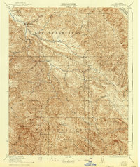 Download a high-resolution, GPS-compatible USGS topo map for Jamesburg, CA (1940 edition)