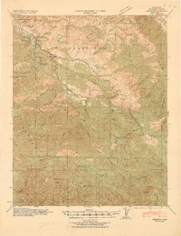 preview thumbnail of historical topo map of Monterey County, CA in 1940