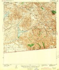 Download a high-resolution, GPS-compatible USGS topo map for Jamul, CA (1943 edition)