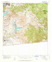 Download a high-resolution, GPS-compatible USGS topo map for Jamul, CA (1963 edition)