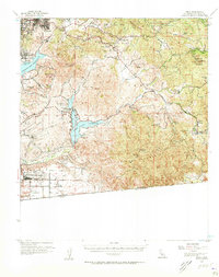 Download a high-resolution, GPS-compatible USGS topo map for Jamul, CA (1963 edition)