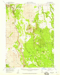 Download a high-resolution, GPS-compatible USGS topo map for Jellico, CA (1959 edition)
