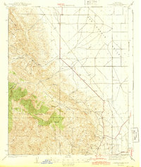 preview thumbnail of historical topo map of Fresno County, CA in 1943