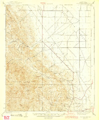 preview thumbnail of historical topo map of Fresno County, CA in 1943