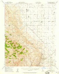 Download a high-resolution, GPS-compatible USGS topo map for Joaquin Rocks, CA (1958 edition)