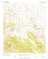 Download a high-resolution, GPS-compatible USGS topo map for Joshua Tree, CA (1957 edition)