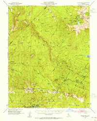 Download a high-resolution, GPS-compatible USGS topo map for Kaiser Peak, CA (1955 edition)