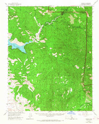 Download a high-resolution, GPS-compatible USGS topo map for Kaweah, CA (1968 edition)