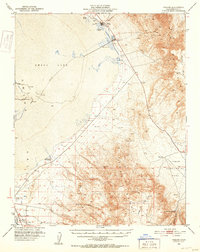Download a high-resolution, GPS-compatible USGS topo map for Keeler, CA (1952 edition)