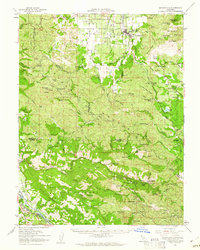 Download a high-resolution, GPS-compatible USGS topo map for Kelseyville, CA (1961 edition)