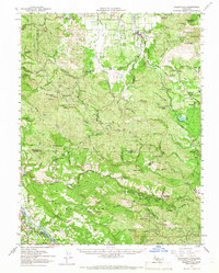 Download a high-resolution, GPS-compatible USGS topo map for Kelseyville, CA (1966 edition)