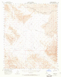 preview thumbnail of historical topo map of San Bernardino County, CA in 1957