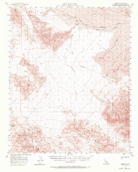 preview thumbnail of historical topo map of San Bernardino County, CA in 1957