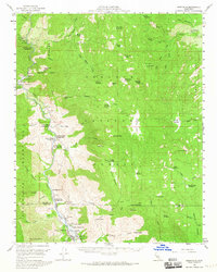 Download a high-resolution, GPS-compatible USGS topo map for Kernville, CA (1965 edition)