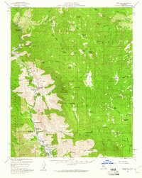 preview thumbnail of historical topo map of Kernville, CA in 1956