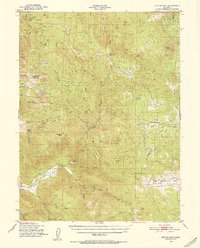 preview thumbnail of historical topo map of Plumas County, CA in 1950
