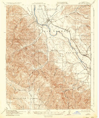 Download a high-resolution, GPS-compatible USGS topo map for King City, CA (1937 edition)