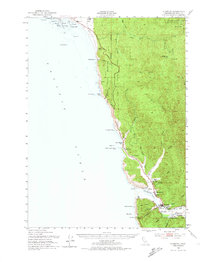 Download a high-resolution, GPS-compatible USGS topo map for Klamath, CA (1974 edition)