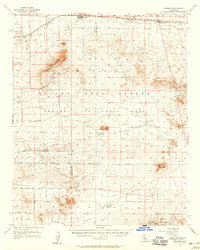 Download a high-resolution, GPS-compatible USGS topo map for Kramer, CA (1958 edition)