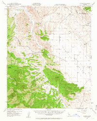 Download a high-resolution, GPS-compatible USGS topo map for La Panza, CA (1963 edition)