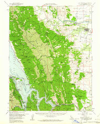 preview thumbnail of historical topo map of Yolo County, CA in 1959