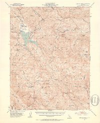 Download a high-resolution, GPS-compatible USGS topo map for Lake Pillsbury, CA (1953 edition)