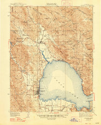 Download a high-resolution, GPS-compatible USGS topo map for Lakeport, CA (1948 edition)