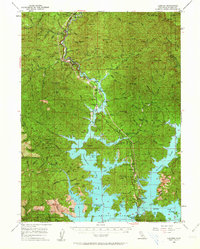 Download a high-resolution, GPS-compatible USGS topo map for Lamoine, CA (1964 edition)