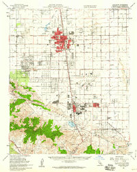 preview thumbnail of historical topo map of Lancaster, CA in 1958