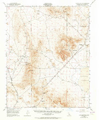Download a high-resolution, GPS-compatible USGS topo map for Lane Mountain, CA (1964 edition)