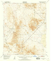 Download a high-resolution, GPS-compatible USGS topo map for Lane Mountain, CA (1958 edition)