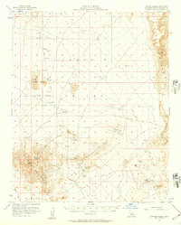 Download a high-resolution, GPS-compatible USGS topo map for Lanfair Valley, CA (1957 edition)