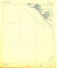 1896 Map of Las Bolsas, 1918 Print