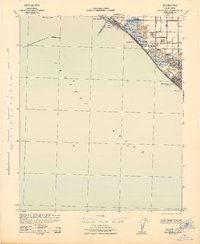 preview thumbnail of historical topo map of Orange County, CA in 1943