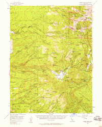 Download a high-resolution, GPS-compatible USGS topo map for Lassen Peak, CA (1958 edition)